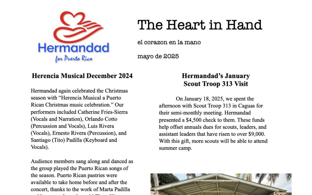 May 2025 Newsletter