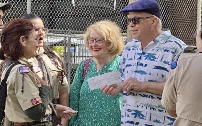 Hermandad Visits Scout Tropa 313